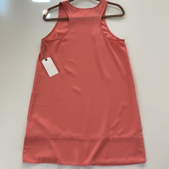 NWT Gorgeous Leith Sheath Dress in Summer Coral ☀️ - Picture 8 of 9
